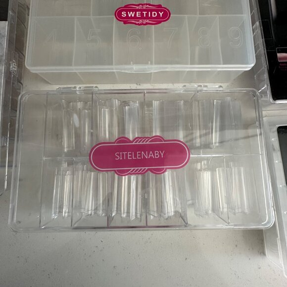 Various Clear Nail Tips Set - Picture 5 of 7